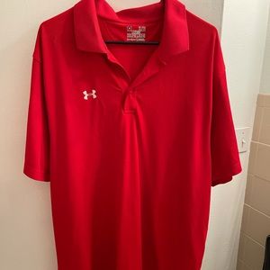 Reds Apple Under Armour Polo